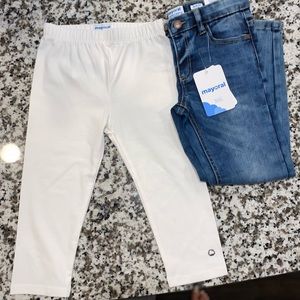 Mayoral jeans and leggings lot